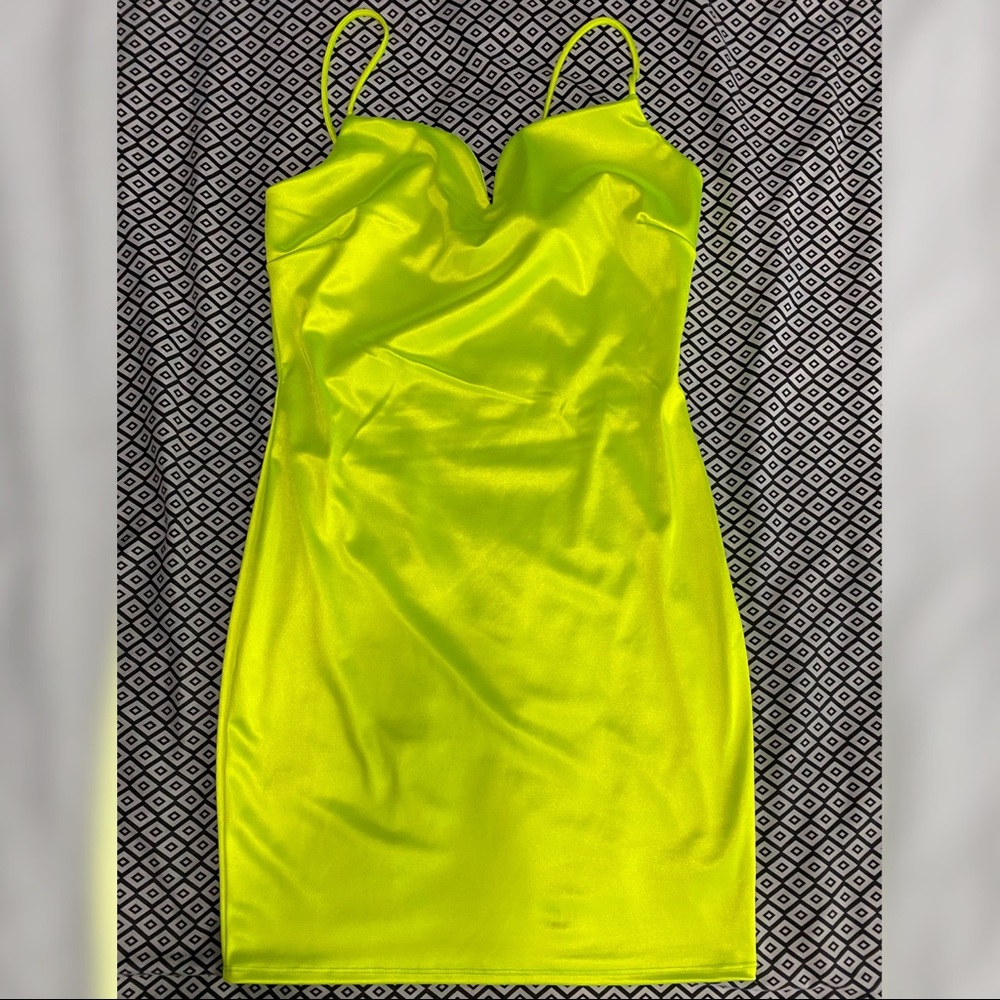 Neon Mini Dress